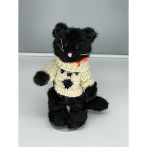 Vintage Boyd’s Bear Black Kitty Cat Boo Sweater NWT*